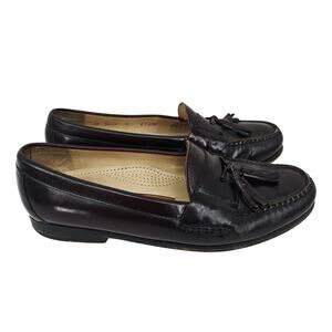 Cole Haan Men's Tassel Loafers Cherry Brown 9